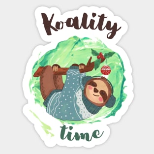 Koala Koality Time Sticker